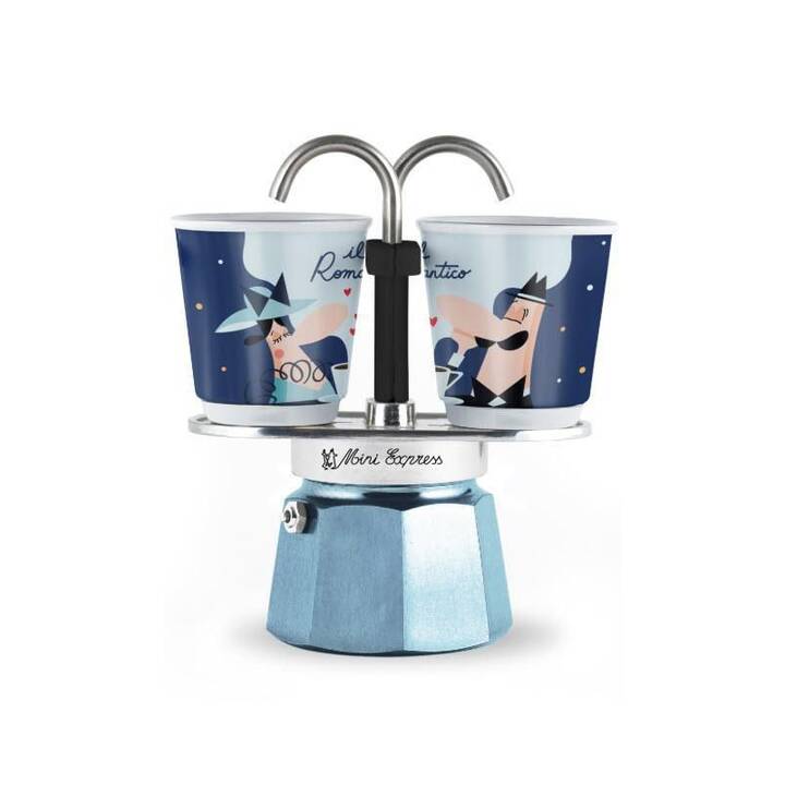 Mini Express Set Romantico (2 Tassen, Blau)