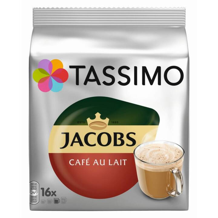 Kaffeekapseln Caffè Latte Classico Jacobs (16 Stück)