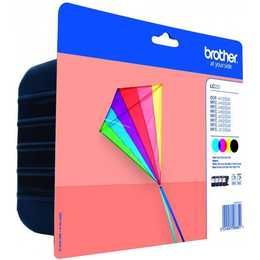 BROTHER LC-223VALBP (Schwarz, Gelb, Cyan, Magenta, 4 Stück)