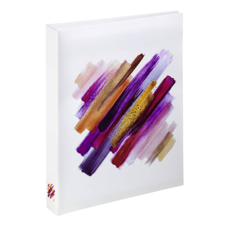 Brushstroke Fotoalbum (Weiss, 165 mm x 130 mm)