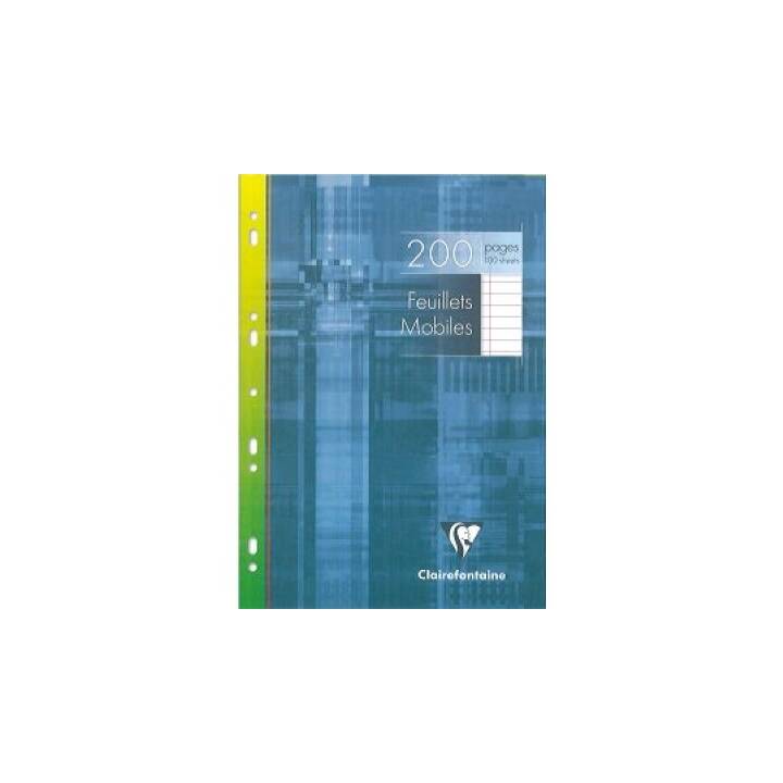 Ringbucheinlagen, A4, liniert, 100 Stück