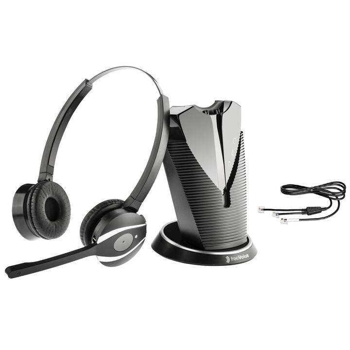 Fox FX810B Duo (On-Ear, WLAN, Schwarz)