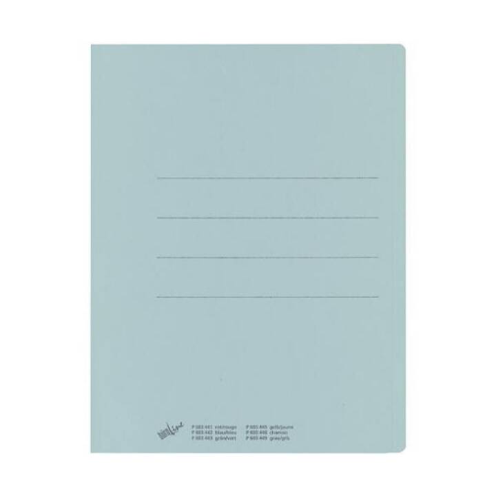 Einlagemappen, A4, Blau, 50 Stk.