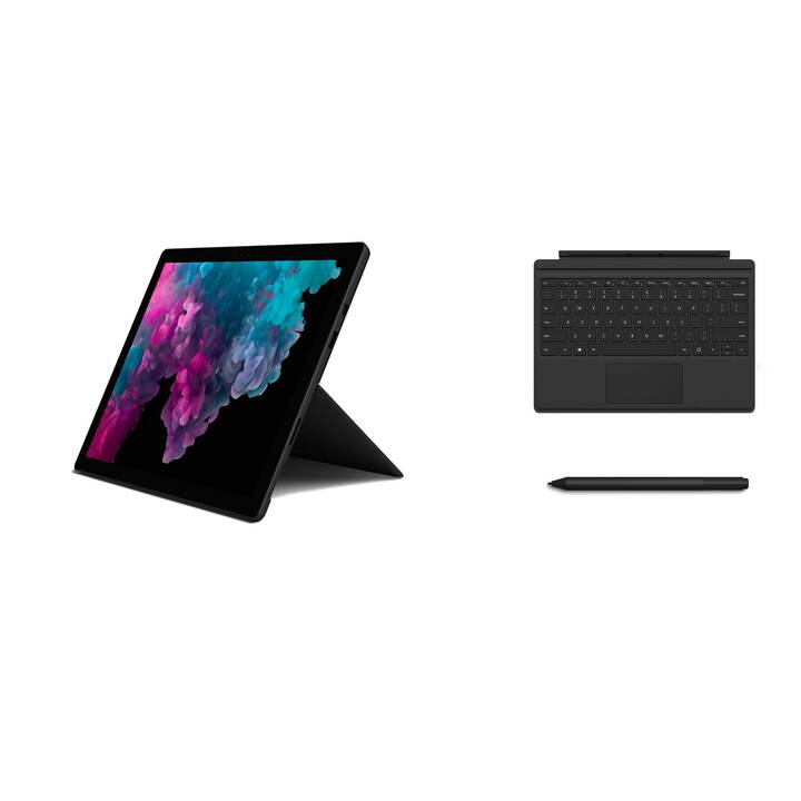 MICROSOFT Surface Pro 6 + Type Cover + Pen (12.3 ", i78650U, 8 GB, 256