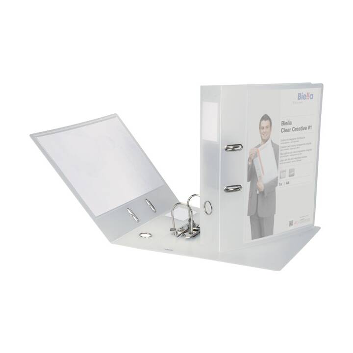 Ordner Clear Creative#1 A4 7 cm transparent
