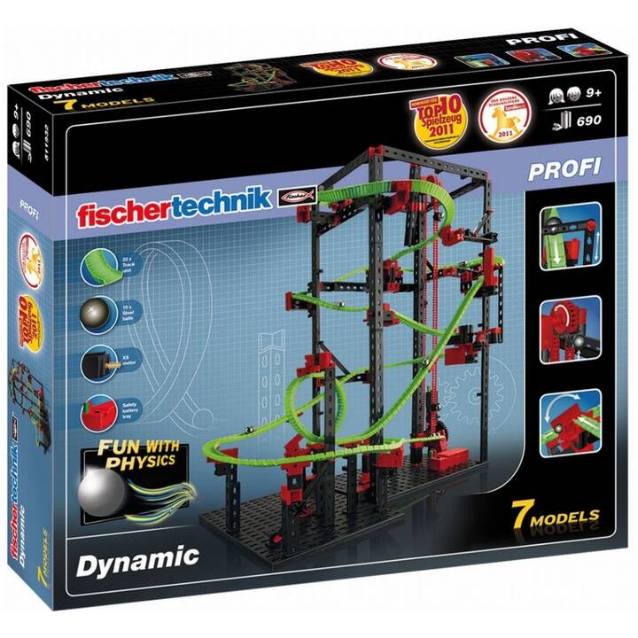 Dynamic L Kugelbahn Baukasten