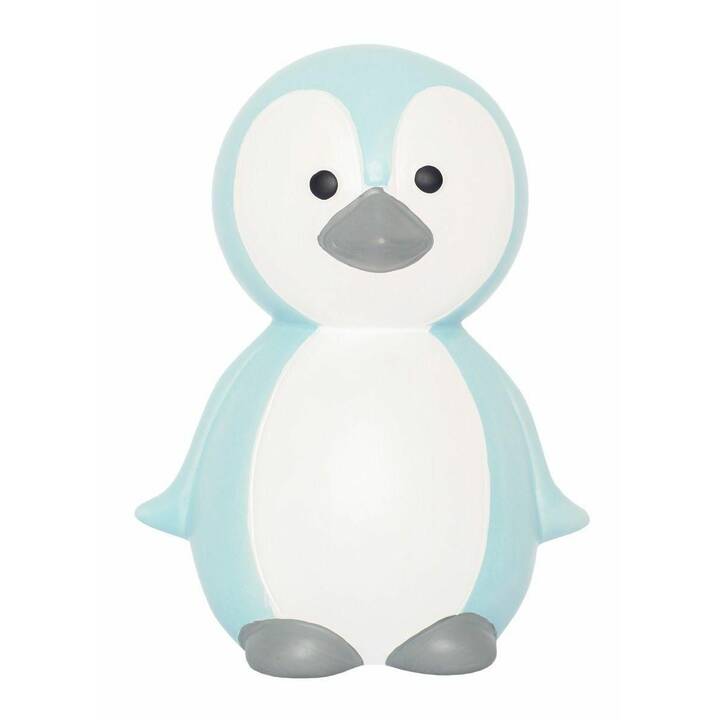 penguin Spardose (Hellblau, Weiss)