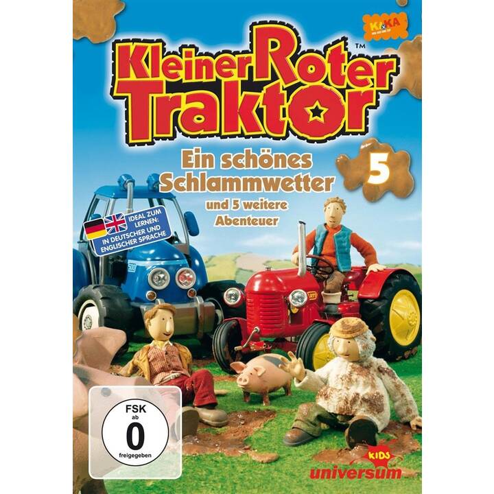 Kleiner roter Traktor 5 - Ein schönes Schlammwetter (DE, EN)