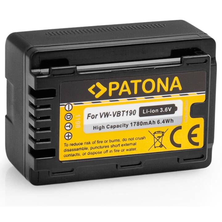 Akku für Panasonic VW-VBT190