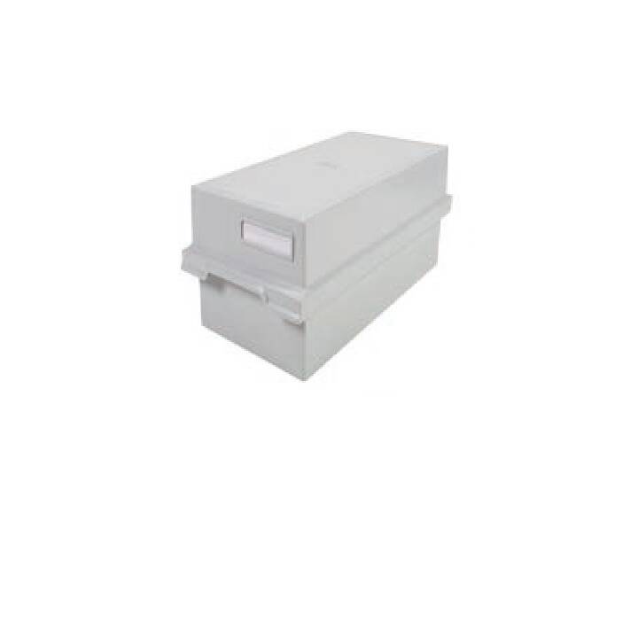 Eco Karteikasten (A5, Grau, 1 Stück)