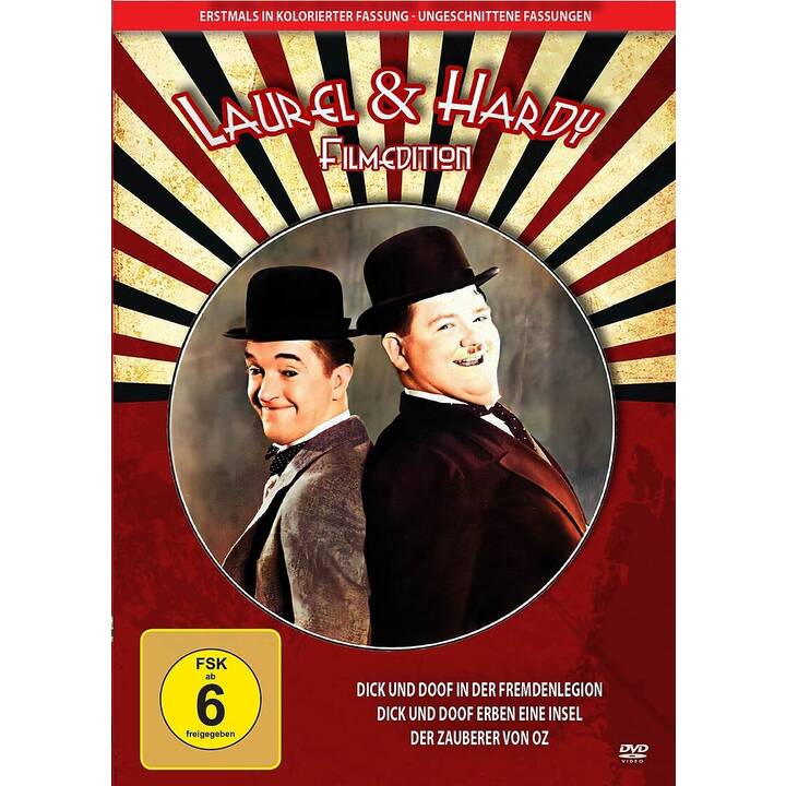 Laurel & Hardy - Filmedition 1 (Colorier