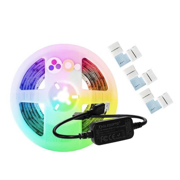 LED Light-Strip (200 cm, Kaltweiss, Warmweiss, Neutralweiss, Mehrfarbig)