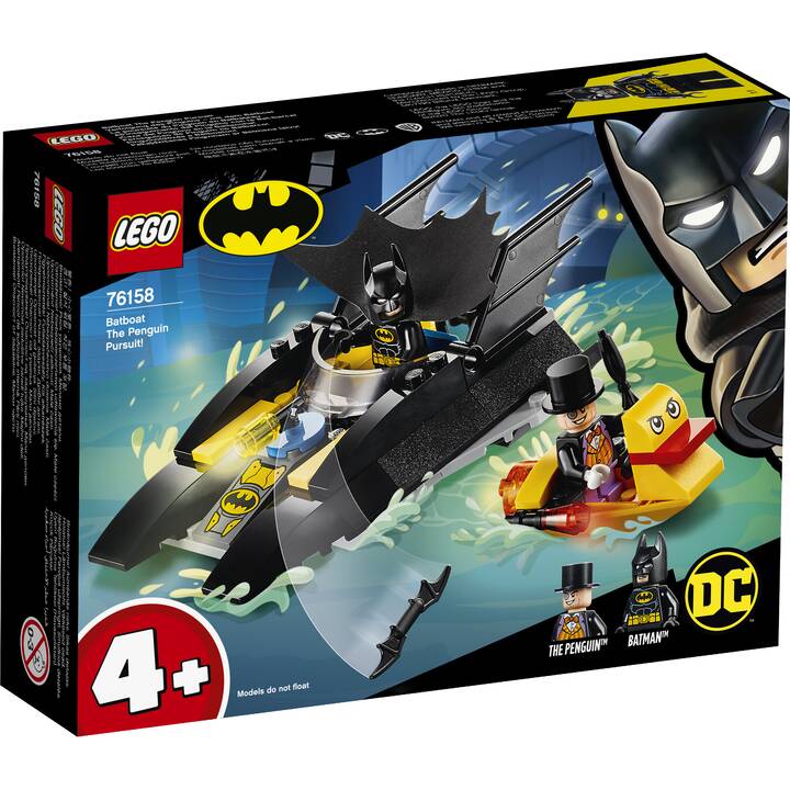 DC Comics Super Heroes Verfolgung des Pinguins – mit dem Batboat (76158)