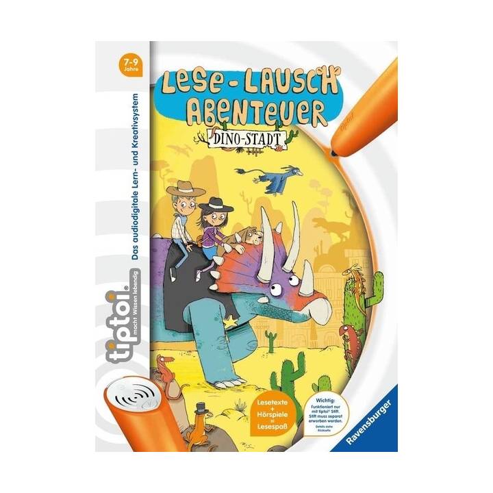 Lese-Lausch Abenteuer Dino-Stadt Lernbuch (DE)