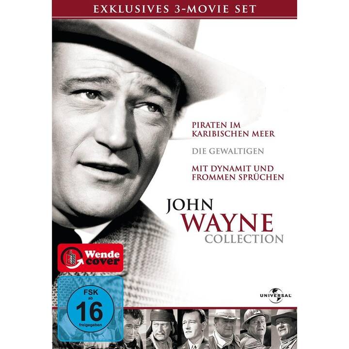 John Wayne Collection - Exklusives 3- Movie Set (DE, EN, FR)