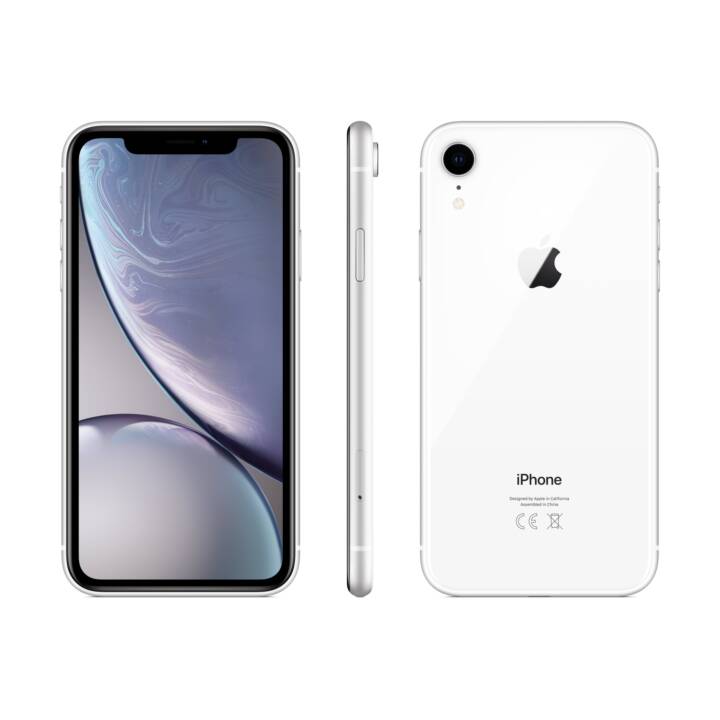 iPhone XR (128.0 GB, 6.1 inch, 12.0 MP, Weiss)