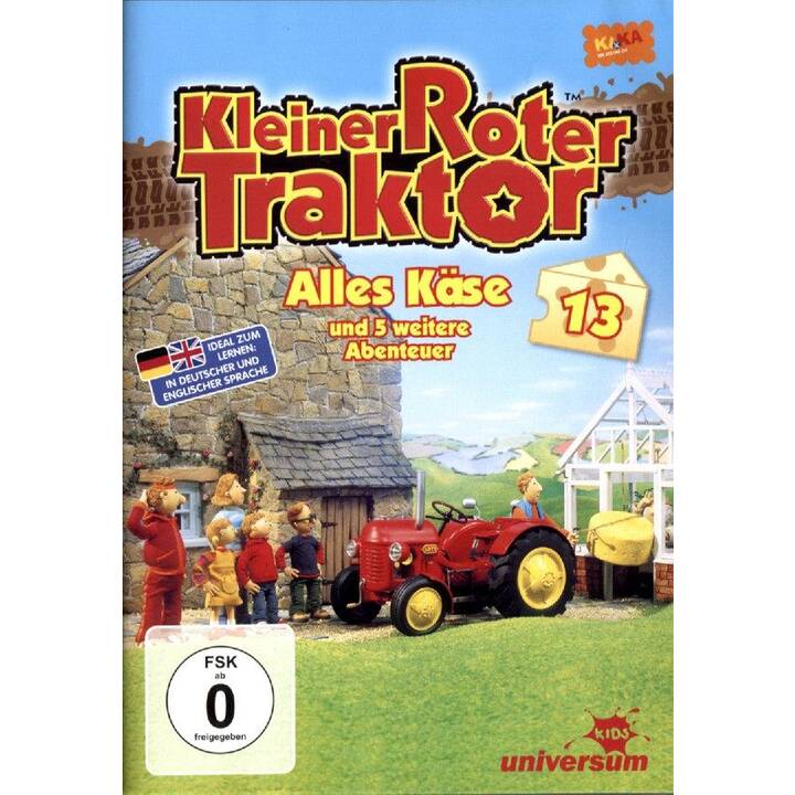 Kleiner roter Traktor 13 - Alles Käse (EN, DE)