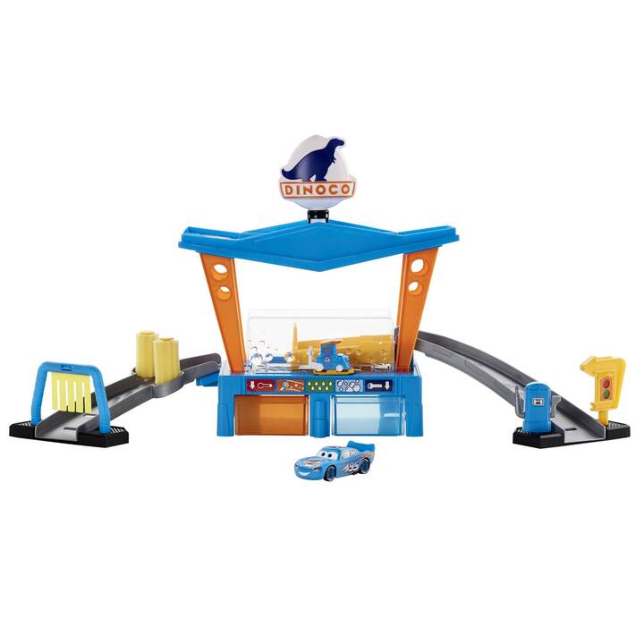 Disney Pixar Cars Farbwechsel Dinoco Autowaschanlage Spielfahrzeug Set
