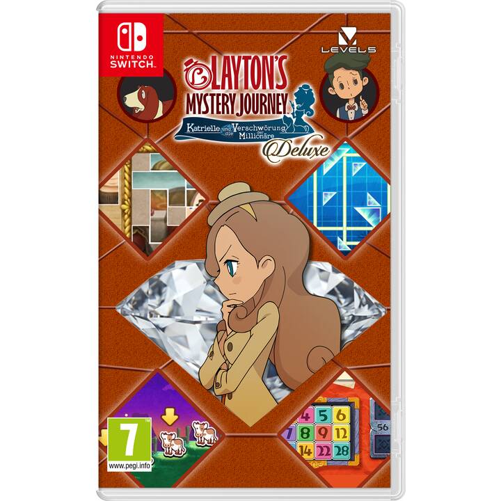 Layton's Mystery Journey: Katrielle und die Verschwörung der Millionäre - Deluxe (DE)