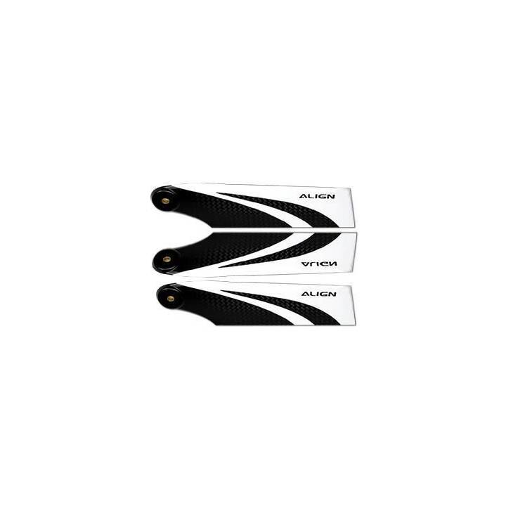 Heckrotorblätter Carbon Fiber 90 mm