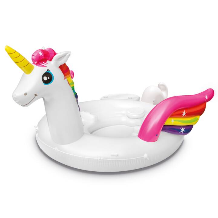 Schwimminsel Unicorn Party Island (503 cm)
