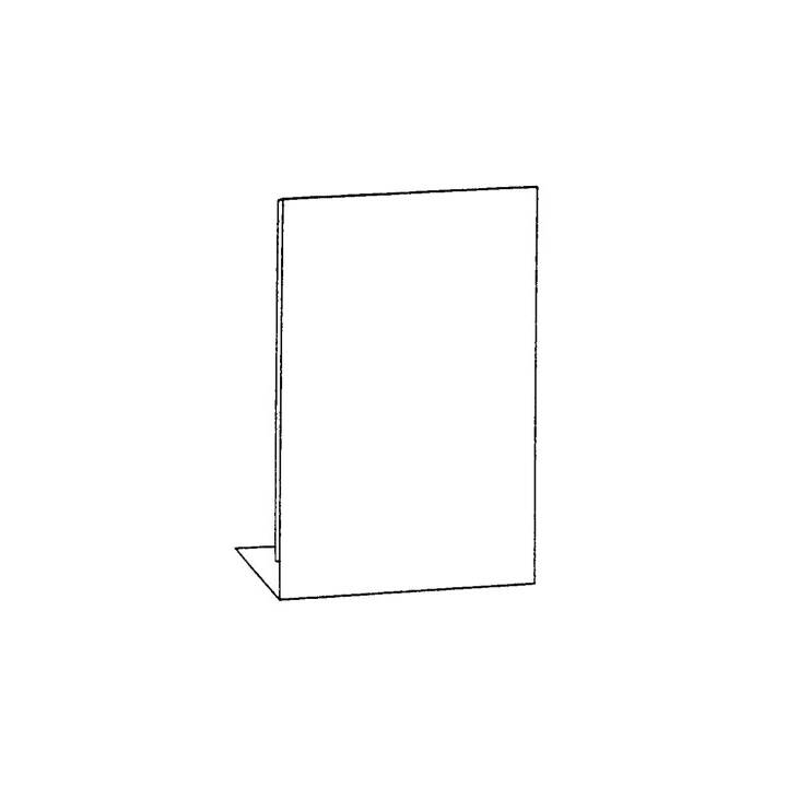 Tischaufsteller, A5, Transparent