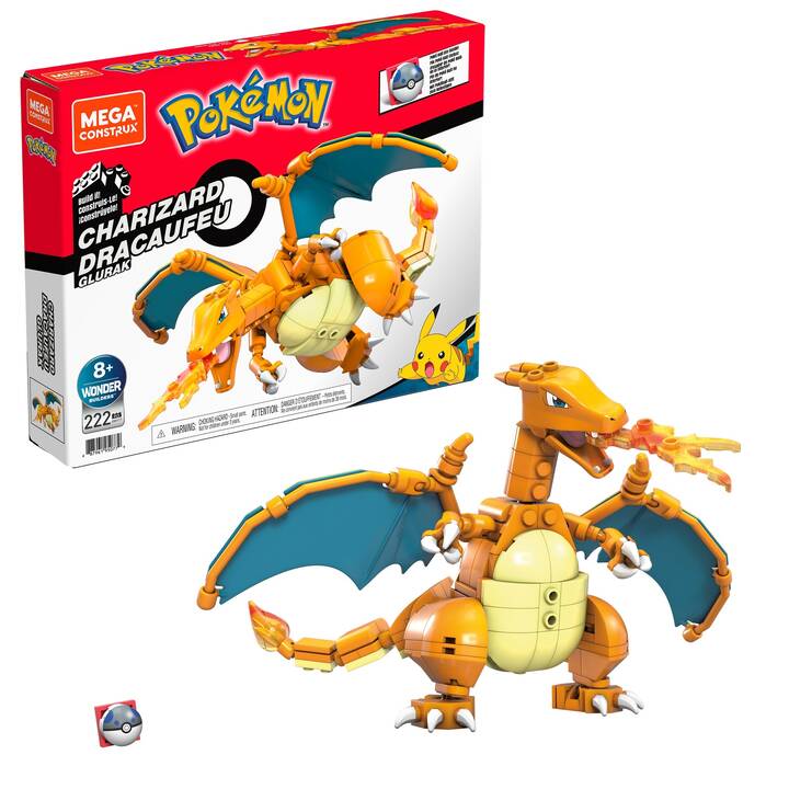 Mega Construx Pokémon Glurak (222 x)