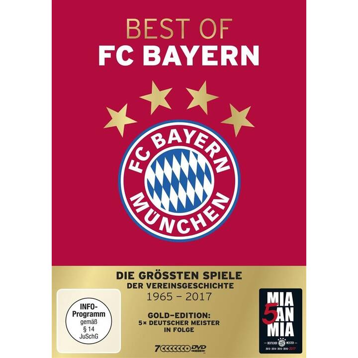 Best of FC Bayern München - Die grössten Spiele der Vereinsgeschichte - 1965 bis 2017 (DE)