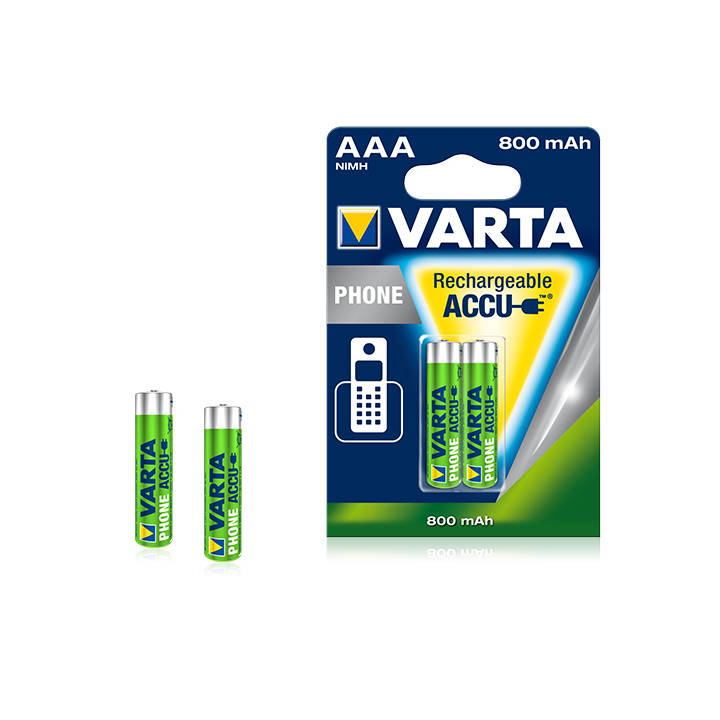 VARTA Akku (AAA / Micro / LR03, 2 Stück) Interdiscount