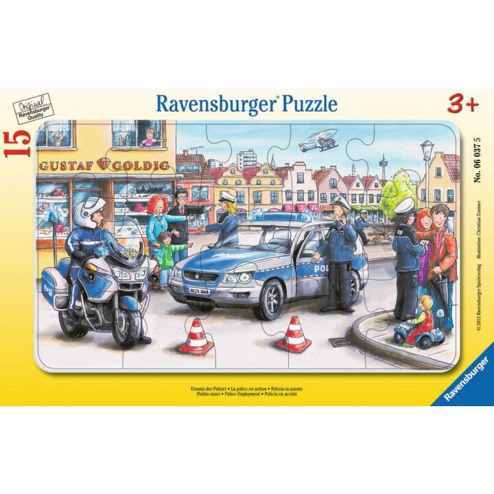 Einsatz der Polizei Puzzle