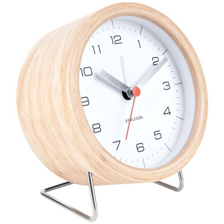 Klassischer Wecker Innate (Braun)