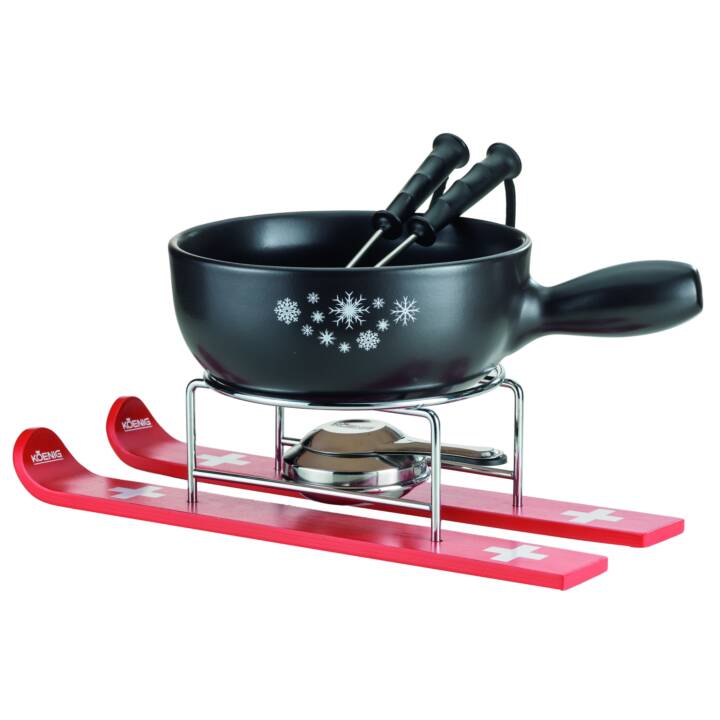Käsefondue-Set Ski