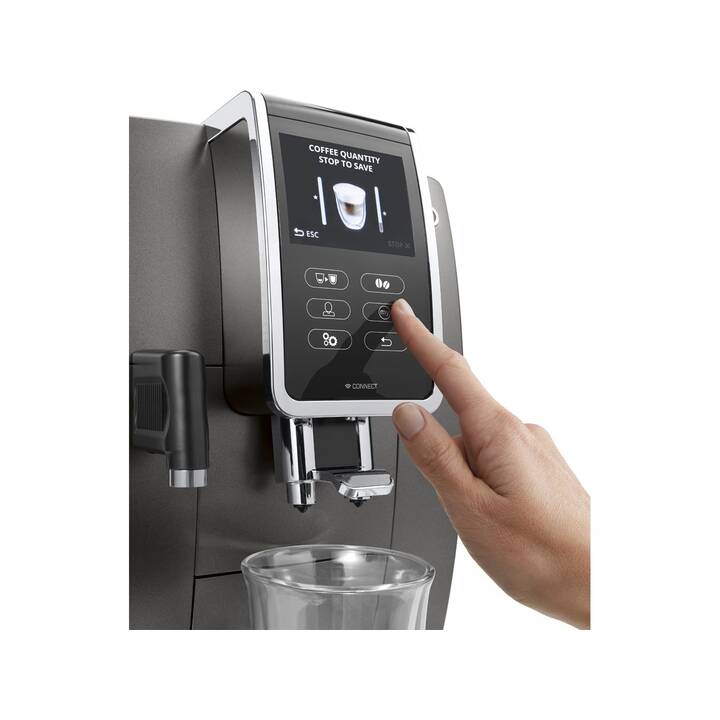 DELONGHI Dinamica Plus ECAM 370.95 T (Silver titanium, 1.8 l