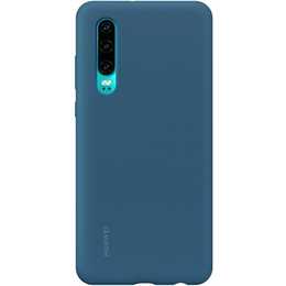 HUAWEI Backcover Silicone (P30, Bleu)