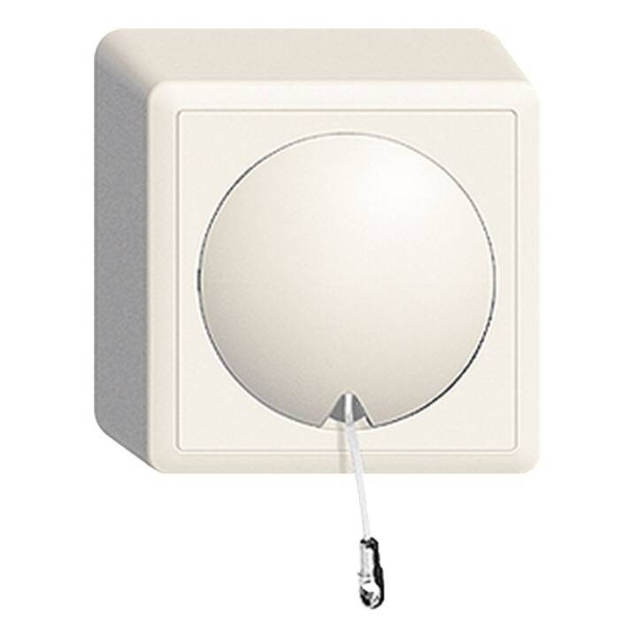 EDIZIOdue Zugschalter, AP, weiss