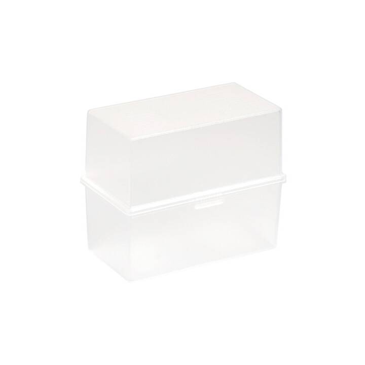 ECO Karteikasten (A6, Transparent, 1 Stück)