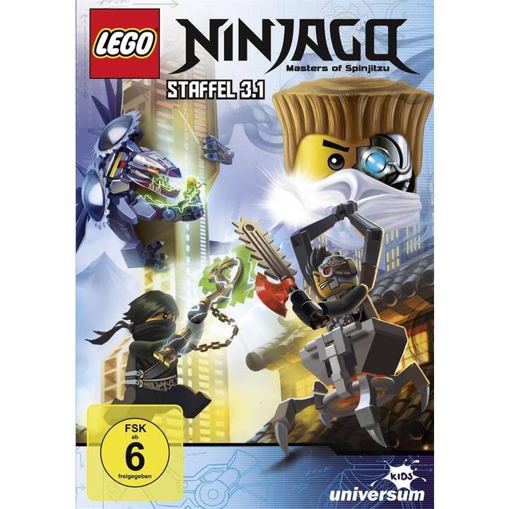 LEGO Ninjago: Masters of Spinjitzu Staffel 3.1 (DE, EN)