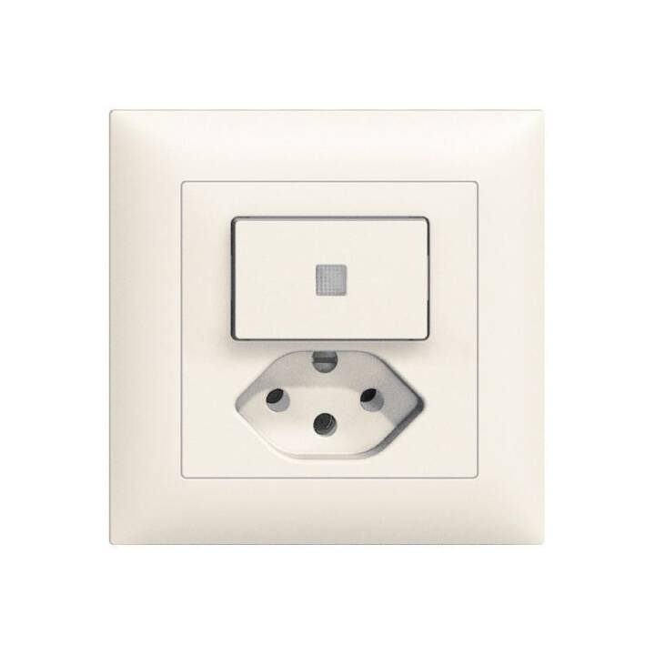 EDIZIOdue Schalter-Dose Kombination (10 A, 250 V)