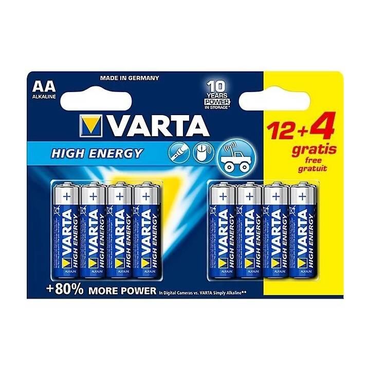 Longlife Power Batterie (AA / Mignon / LR6, 16 Stück)