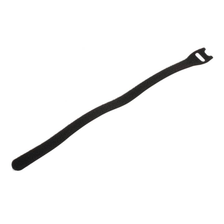 Klettkabelbinder ETK-1-3 Strap Schwarz 250 mm x 13 mm