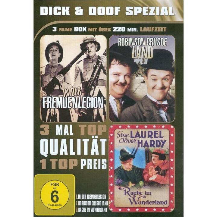 Dick & Doof Spezial - 3 Filme Box (DE, EN)