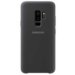 SAMSUNG Silicone Cover, Galaxy S9+, Black