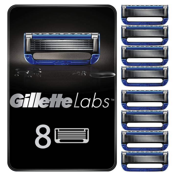LABS Heated Razor Rasierklingen für Männer 8 Stück von GILLETTE