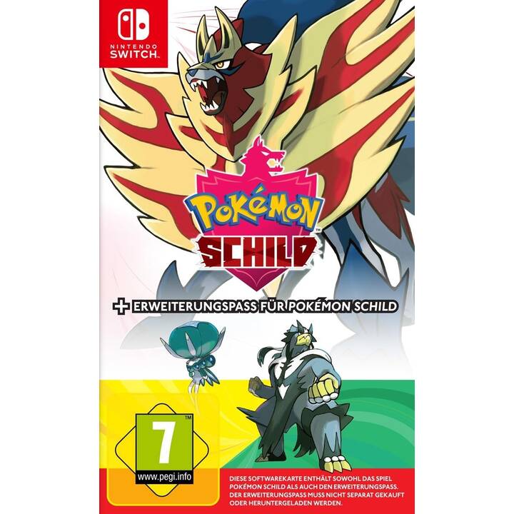 Pokémon Schild + Erweiterungspass (DE, FR, IT)