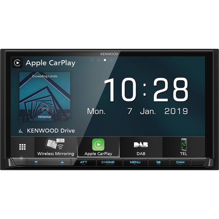 DMX8019DABS (DAB+, Schwarz, Bluetooth)