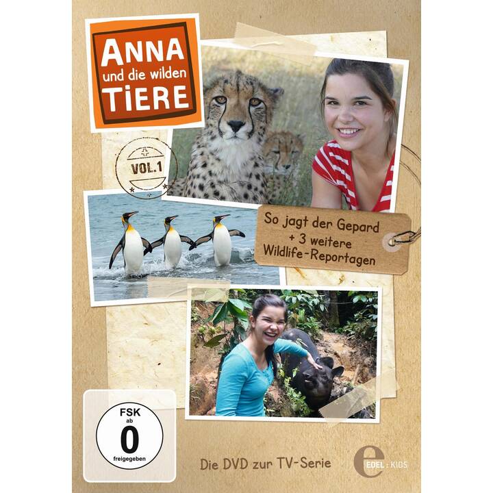 Anna und die wilden Tiere - Vol. 1 - So jagt der Gepard (DE)