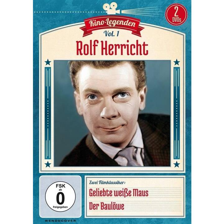 Kino Legenden - Vol. 1: Rolf Herricht - Geliebte weisse Maus / Der Baulöwe (DE)