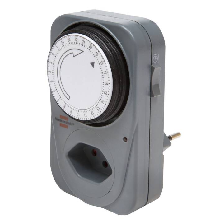 Zeitschaltuhr MZ20 24 h (T13 / T12, Schwarz, Grau)