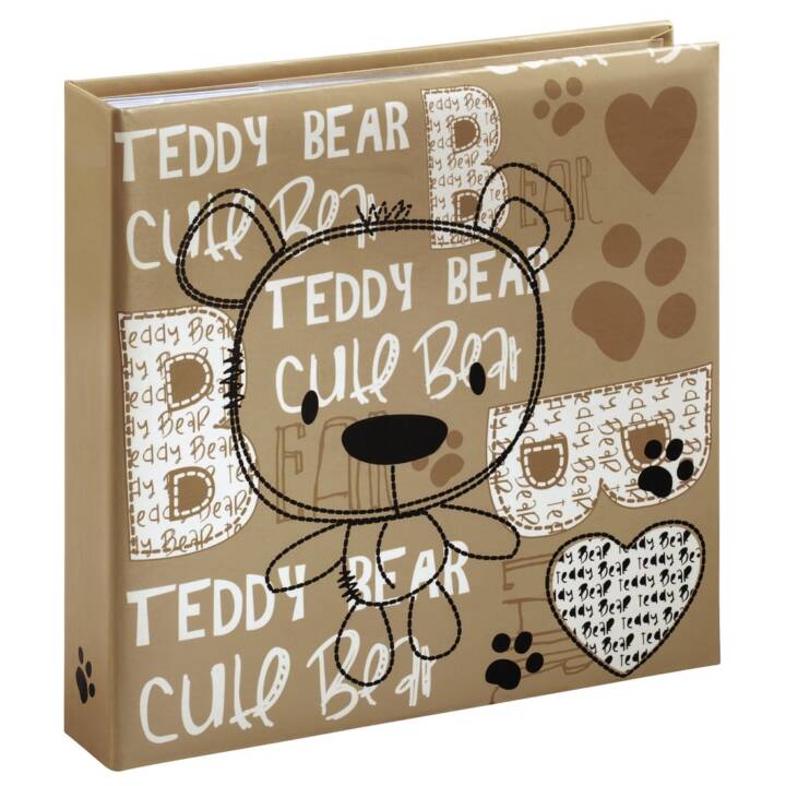 Bernd" Fotoalbum, 22.5 x 22 cm, Braun