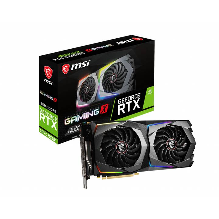 MSI Nvidia GeForce RTX 2070 SUPER (8 GB, Gaming) - Interdiscount